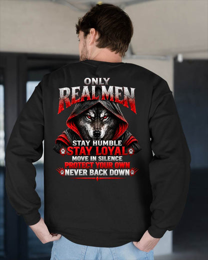 SHIRT Only Real Man - For Men - Virgo00 (SKU2609-201)