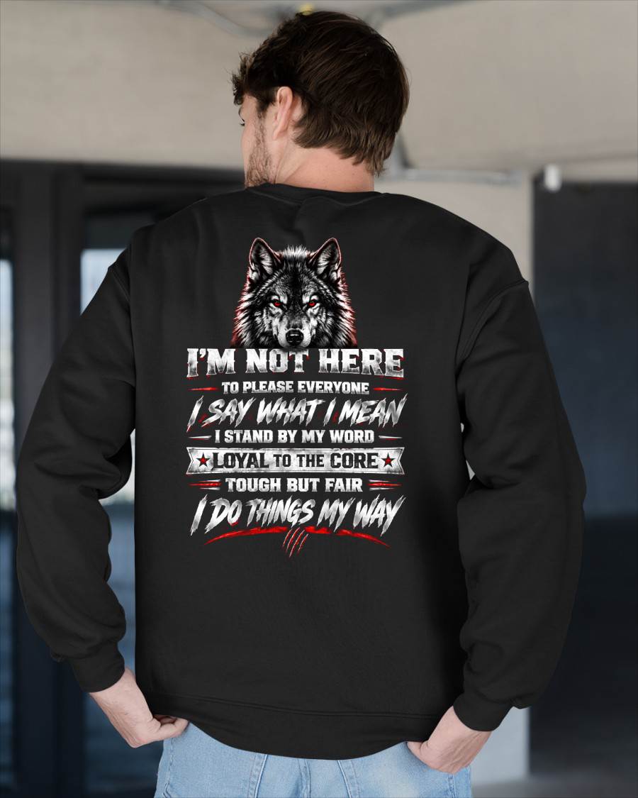 SHIRT I Do Things My Way - For Men - Virgo00 (SKU2609-160)