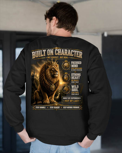 PET SHIRT Built On Character - For Men - Virgo00 (SKU2608-485)