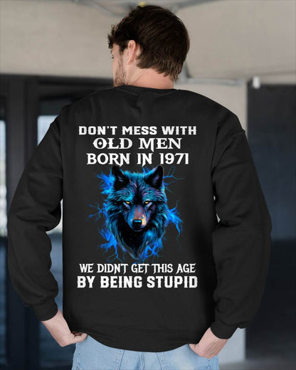 1971 SHIRT, DON'T MESS WITH OLD MEN - Virgo00 (SKU2609-232-1971)