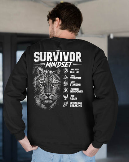 PET SHIRT Survivor Mindset - For Men - Virgo00 (SKU2608-647)