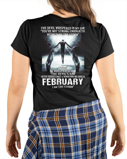 FEBRUARY - NEVER UNDERESTIUNDER A WOMAN - I AM THE STORM-FMA-(SKU-CHAUU-02)
