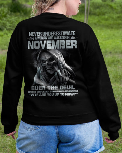 NOVEMBER - NEVER UNDERESTIUNDER A WOMAN - FMA (SKU09-13-11)