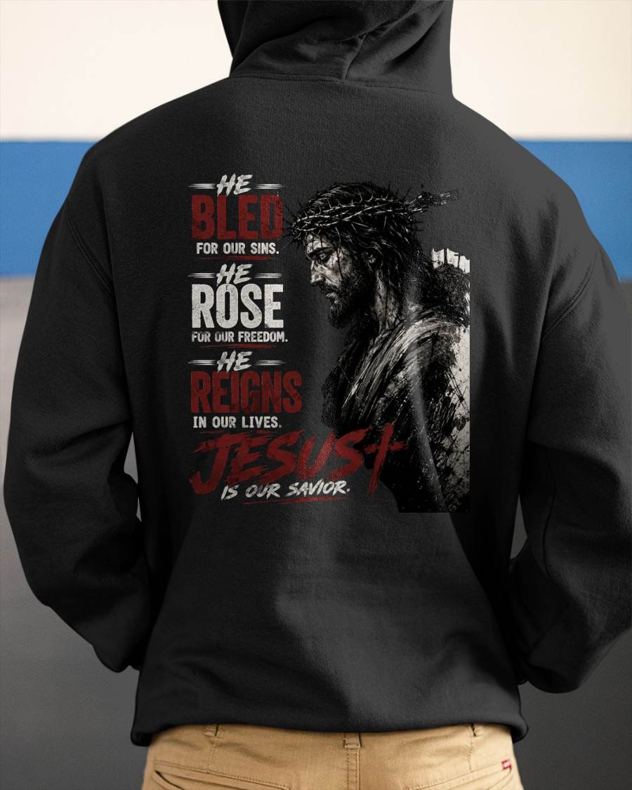 JESUS IS OUR SAVIOR - CHRISTIAN T-SHIRT - FOR MEN Virgo00