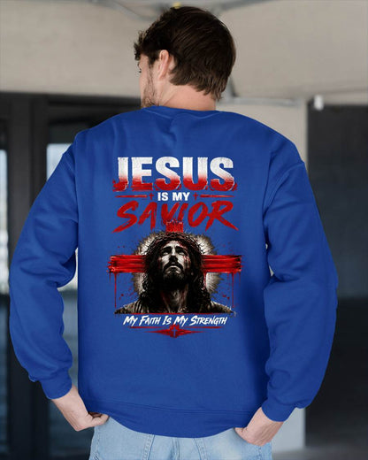 JESUS IS MY SAVIOR - CHRISTIAN T-SHIRT - FOR MEN Virgo00 (SKU2608-74)