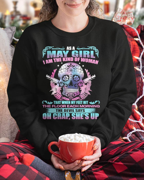 AS A MAY GIRL I AM THE KIND OF WOMAN FMA (SKU08-85-05)