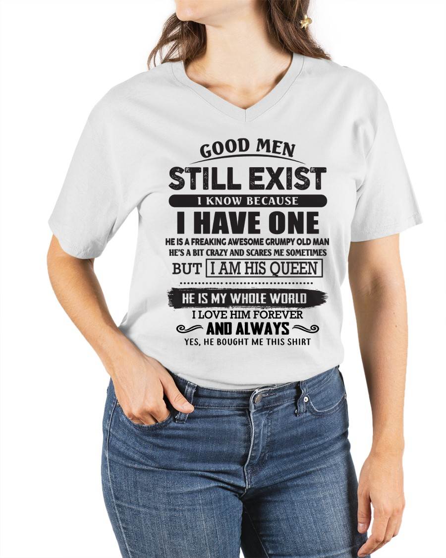 Good Men Still Exist - Perfect Gift For Your Girlfriend, Wife From Boyfriend, Husband - Virgo00 (SKU26T-0192-00)