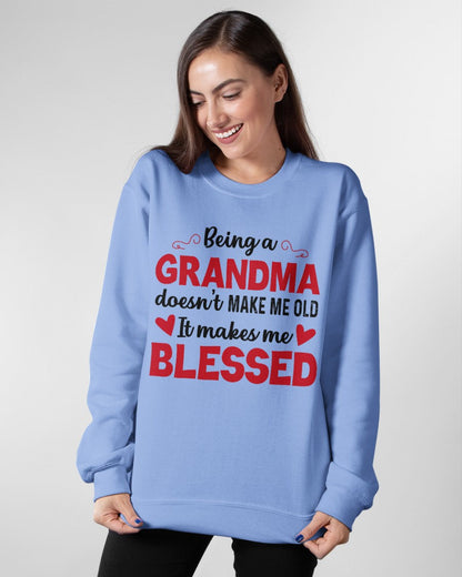 BEING A GRANDMA DOESN'T MAKE ME OLD- IT MAKES ME BLESSED virgo00 (SKU10-11)