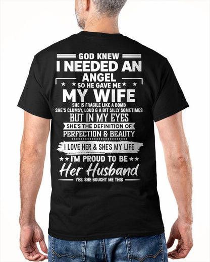 IN MY EYES SHE'S THE DEFINITION OF PERFECTION & BEAUTY I LOVE HER & SHE'S MY LIFE - FROM WIFE - virgo00 (SKU26T-01171-00)