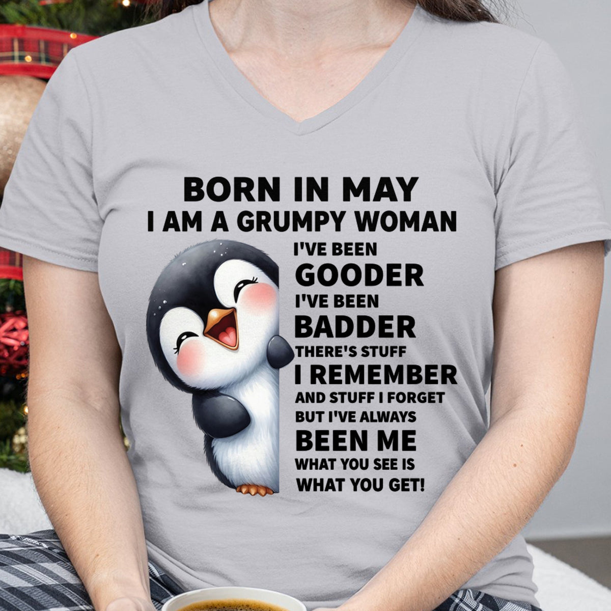 BORN IN MAY I AM A GRUMPY WOMAN Virgo05 FMA (SKU09-95-05)