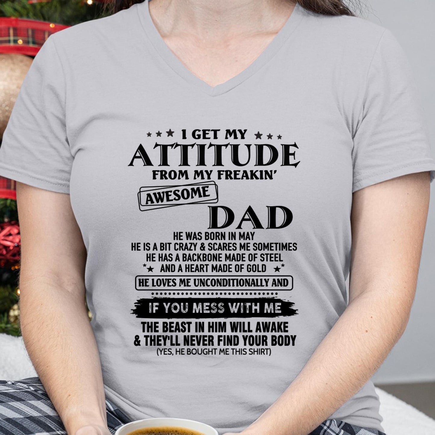 May - Gift For Son and Daughter From Dad - Virgo05 - (SKU-TDADC-05)